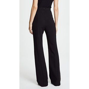 Black Halo High Rise Wide Leg Stretch Dress Pants 6